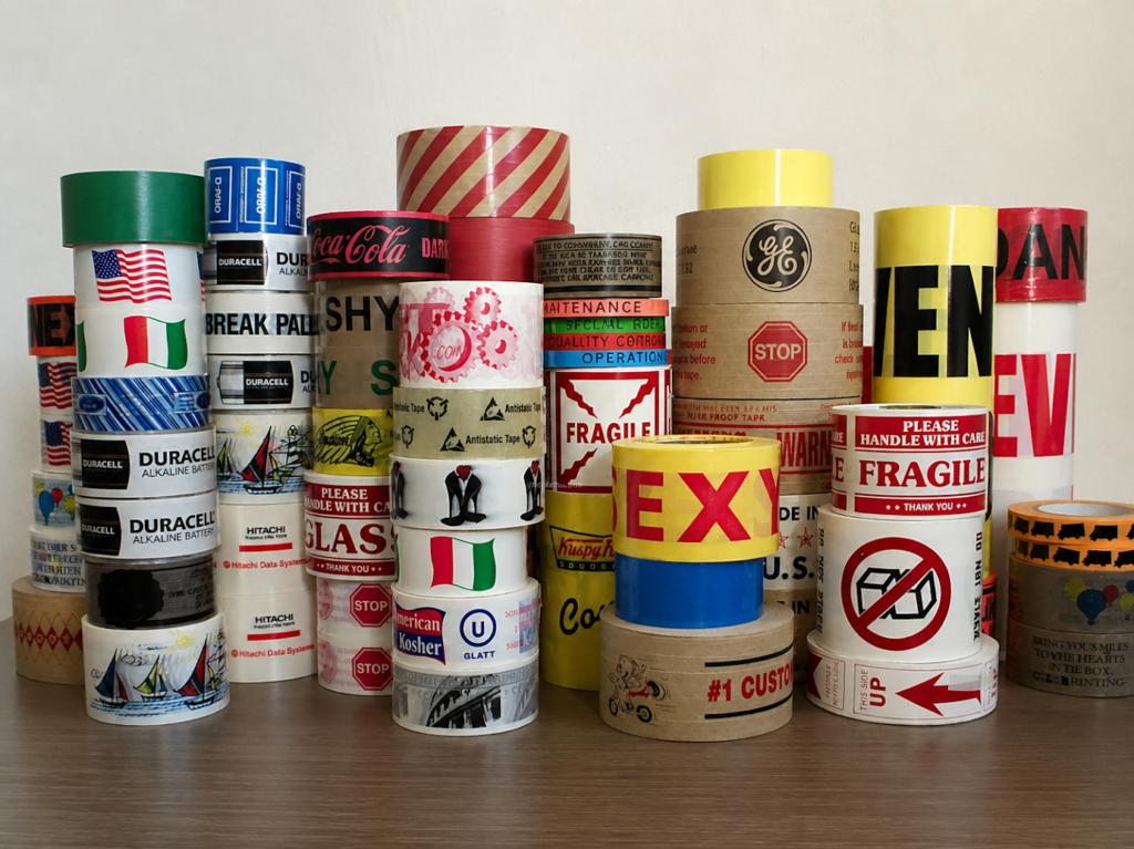 Custom Printed Tapes for Powerful Brand Packaging tape